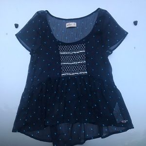 Hollister sheer top
